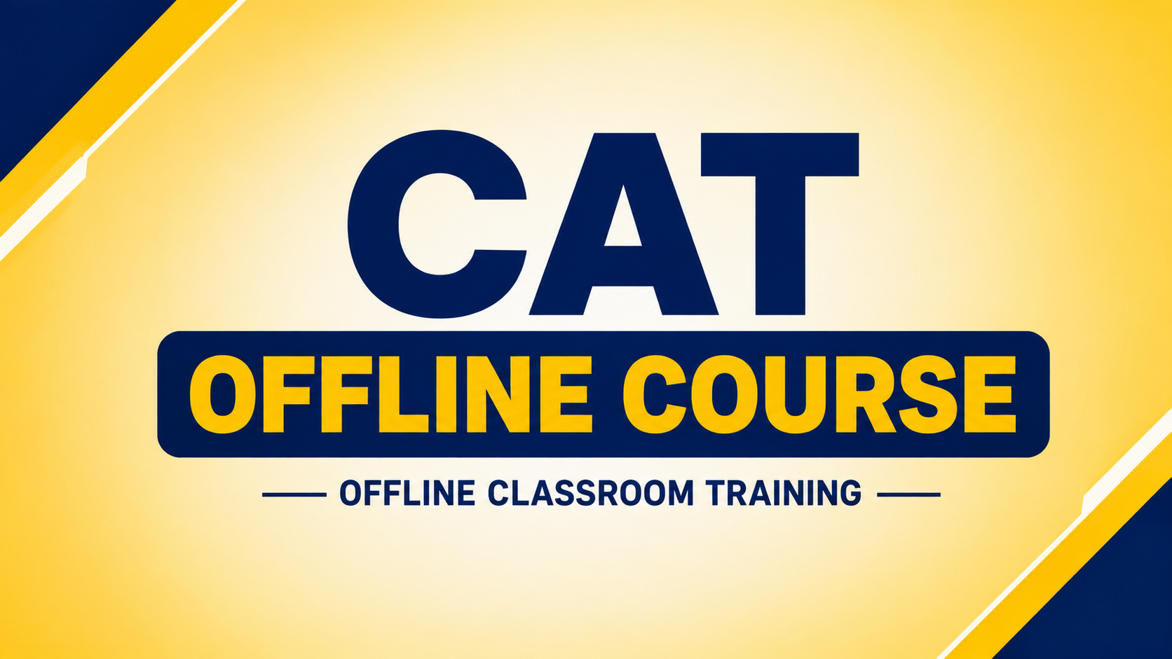 CAT OFFLINE COURSE